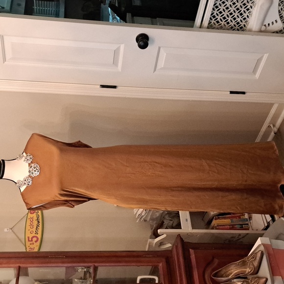 NWOT Worthington MAXI DRESS LARGE - Picture 2 of 8